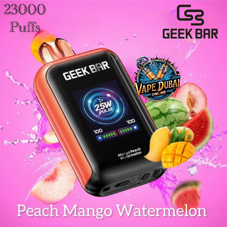 Geek Bar Watt 23000 Puffs Disposable Vape in Dubai
