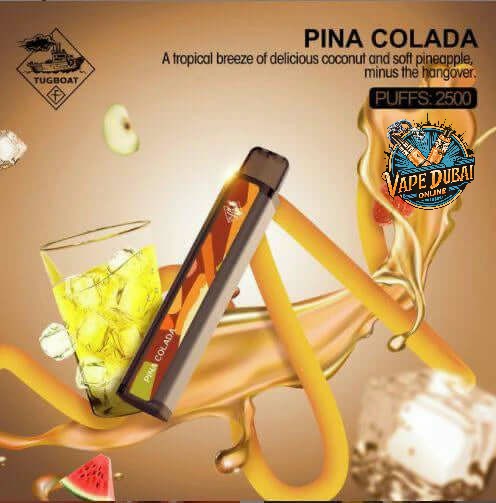 TUGBOAT XXL 2500 Puffs Disposable Vape Pod – Dubai UAE Edition