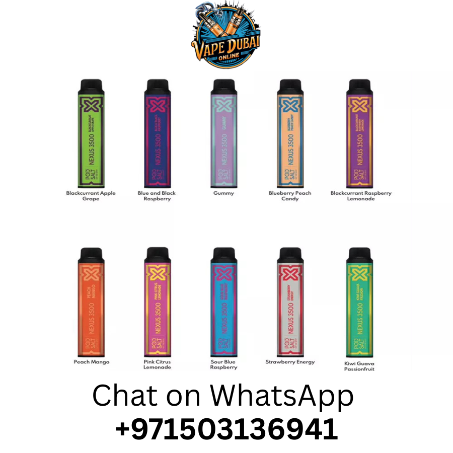 Pod Salt Nexus 3500 Puffs Disposable Vape - Dubai UAE