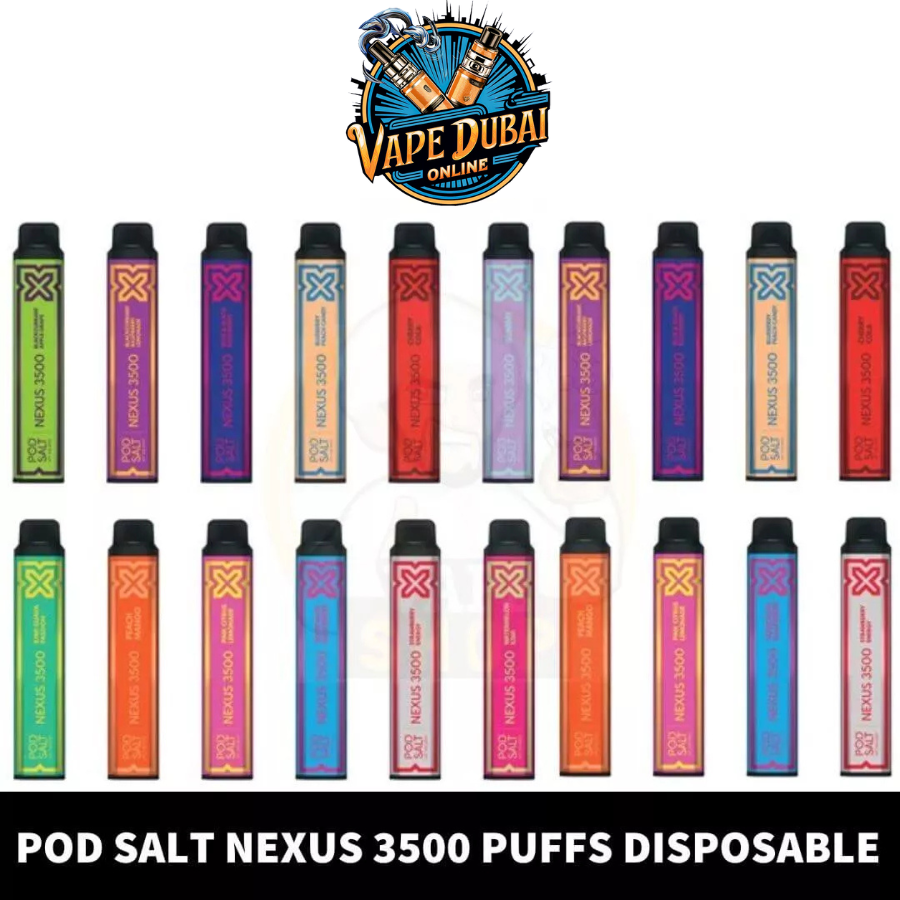 Pod Salt Nexus 3500 Puffs Disposable Vape - Dubai UAE