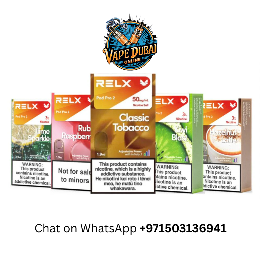 RELX Pod Pro 2 – Premium Pods, 20+ Flavors in Dubai UAE