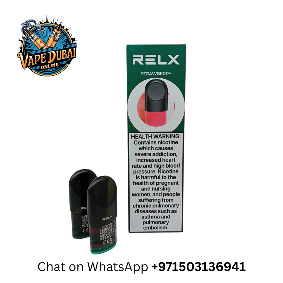 RELX Pods 2PC/PACK - 1.8% Nicotine, 21 Flavors, Dubai UAE