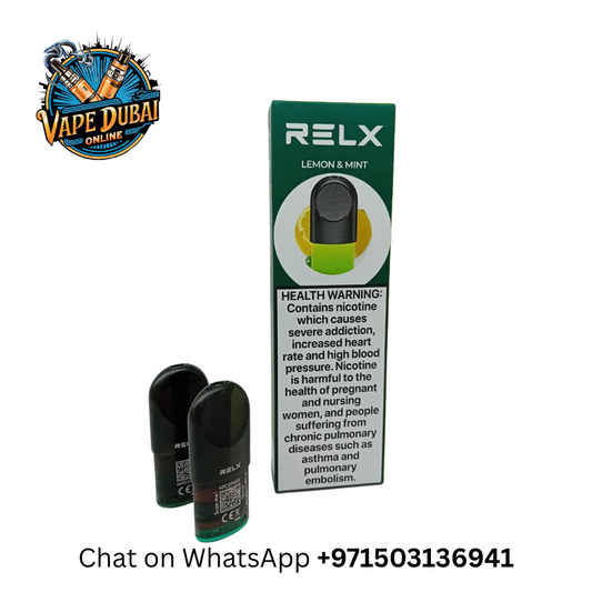 RELX Pods 2PC/PACK - 1.8% Nicotine, 21 Flavors, Dubai UAE