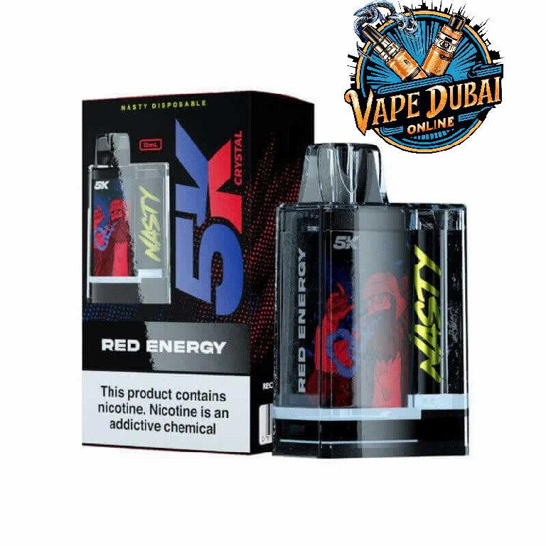 NASTY 5K Crystal 5000 Puffs Disposable Vape – Buy in Dubai UAE
