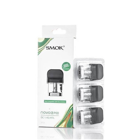 SMOK NOVO & NOVO 2 Replacement Pods – 3 Pack | Vape Dubai UAE