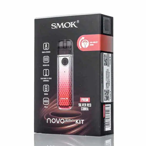 SMOK NOVO 4 Mini Pod Kit – 25W, 900mAh, MTL Vape | Dubai UAE