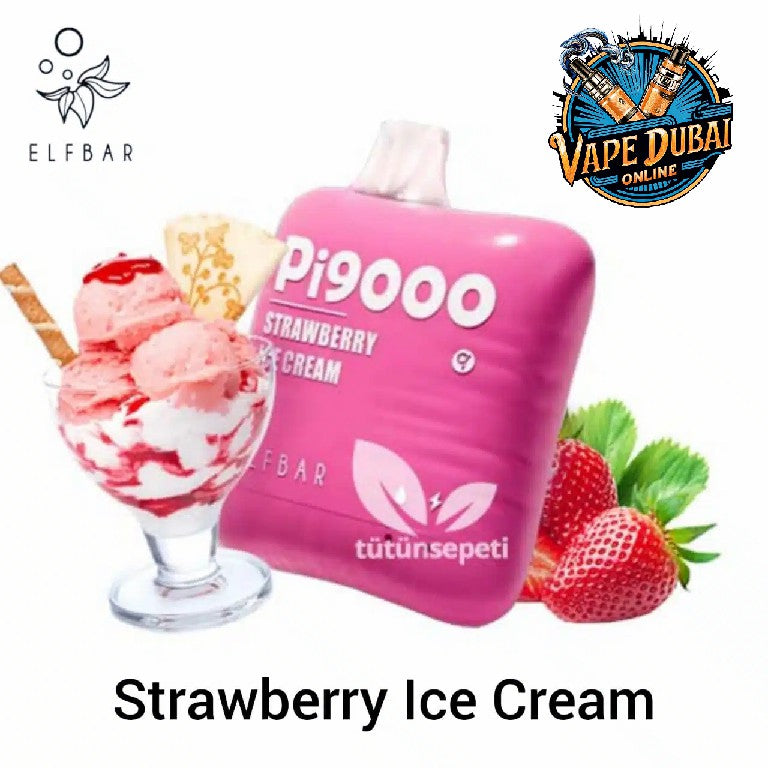 Elf Bar Pi9000 Disposable Vape 9000 Puffs 5% Nicotine Dubai