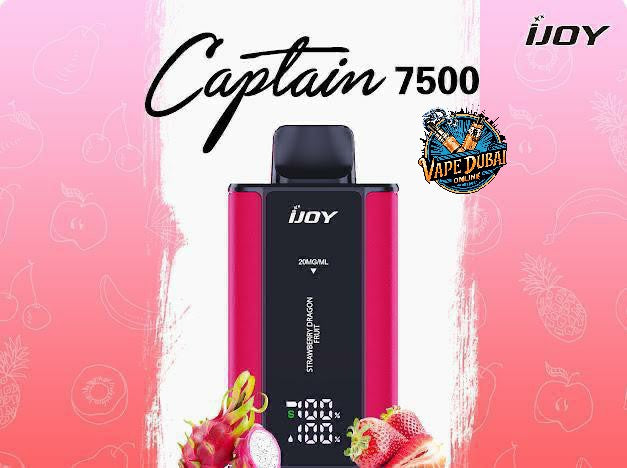 iJOY Captain 7500 Puffs Disposable Vape – Premium | Dubai Vaping