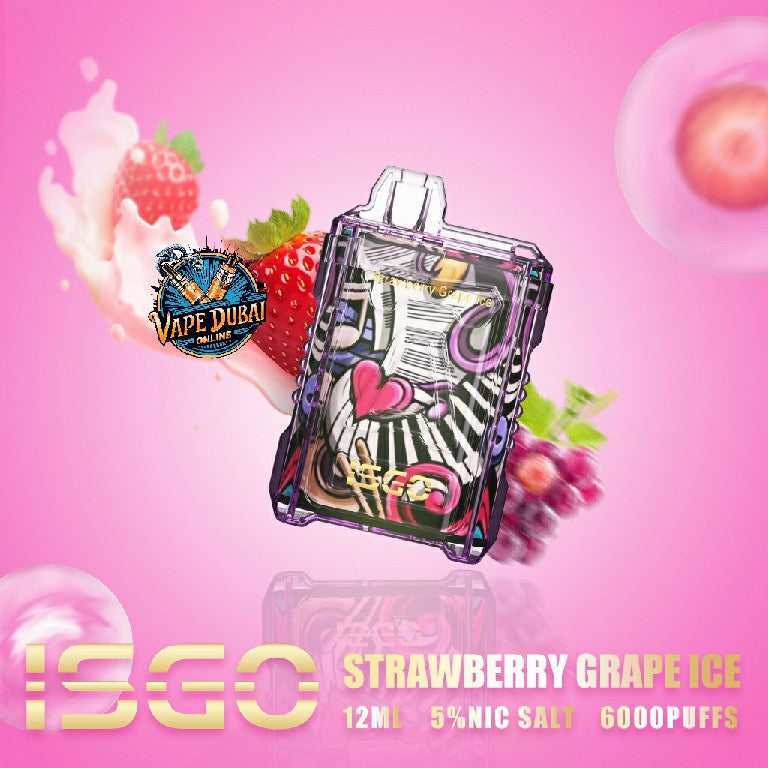 ISGO 6000 Puffs Rechargeable Disposable Vape – Best in Dubai