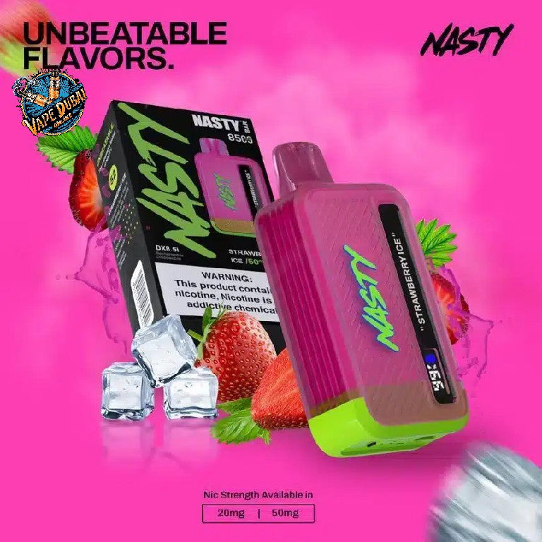 Nasty Bar 8500 Puffs Disposable Vape – Rechargeable | Dubai UAE