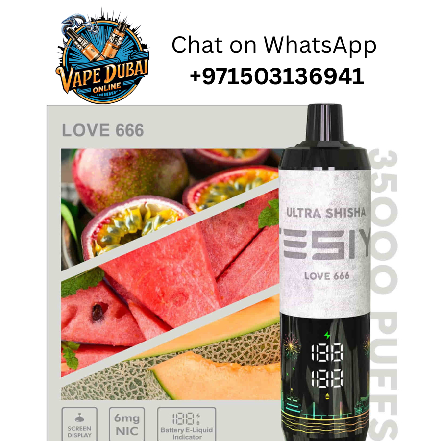 TESIYI ULTRA SHISHA 35000 Puffs Vape 6mg – Buy Online in Dubai