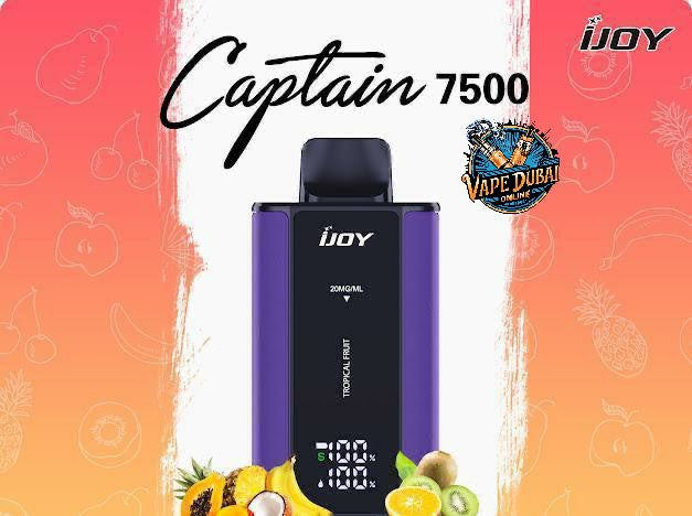 iJOY Captain 7500 Puffs Disposable Vape – Premium | Dubai Vaping