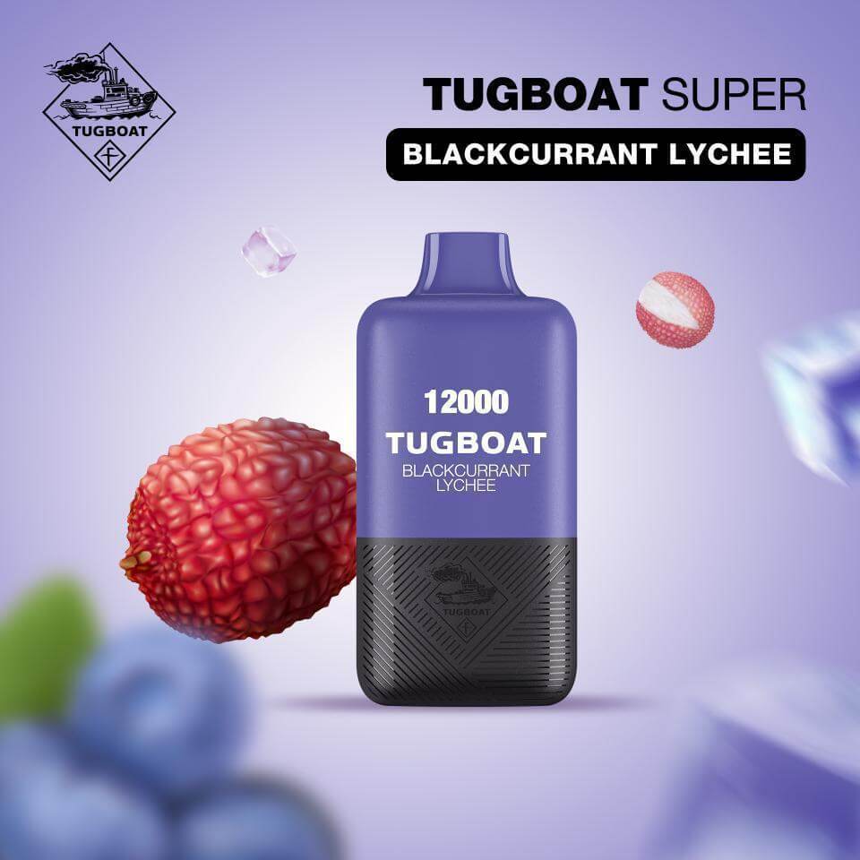 Tugboat Super 12000 Puffs Vape – Rechargeable Type-C | Dubai UAE