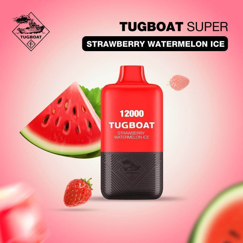 Tugboat Super 12000 Puffs Vape – Rechargeable Type-C | Dubai UAE