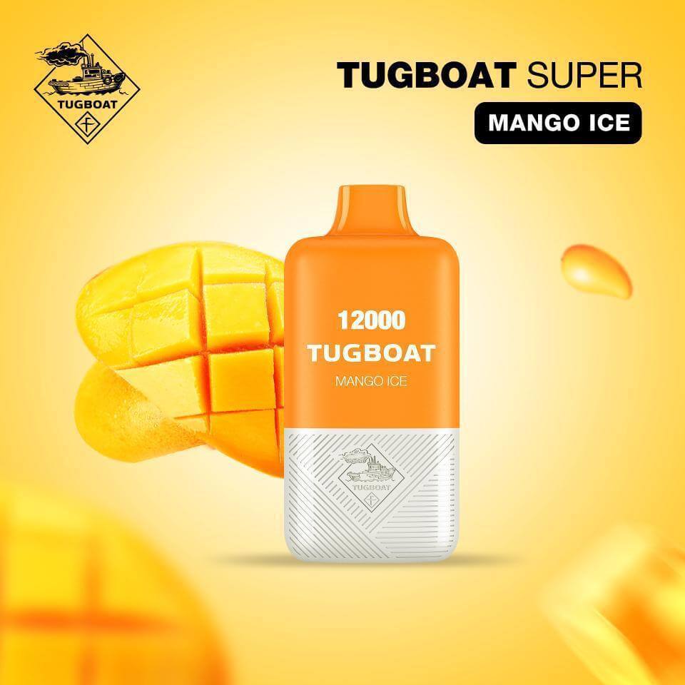 Tugboat Super 12000 Puffs Vape – Rechargeable Type-C | Dubai UAE