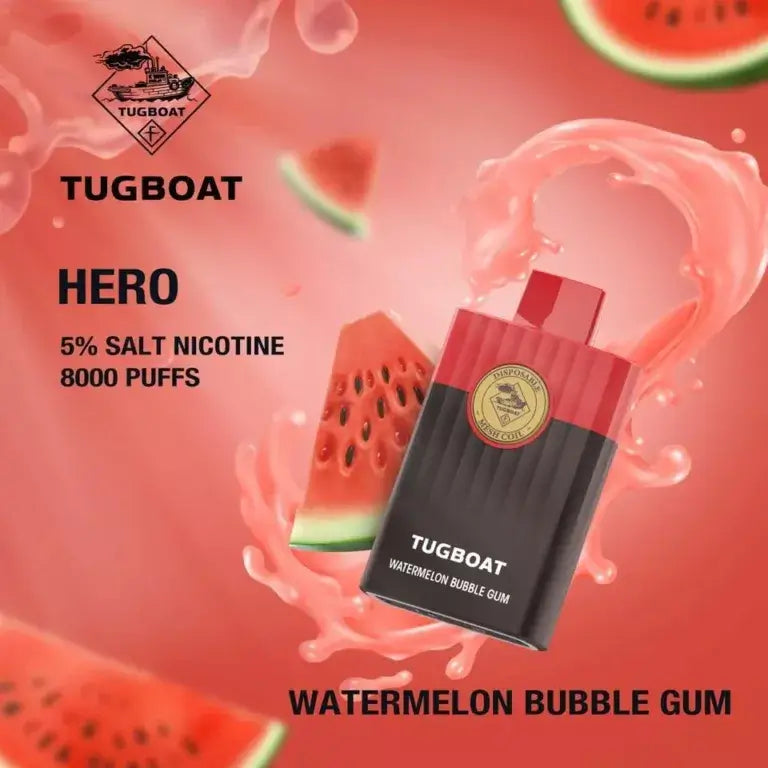 Tugboat Hero 8000 Puffs Disposable Vape – Buy Online Dubai UAE