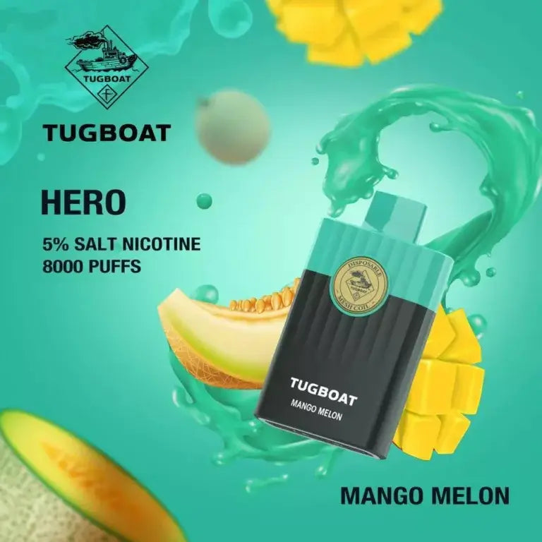 Tugboat Hero 8000 Puffs Disposable Vape – Buy Online Dubai UAE