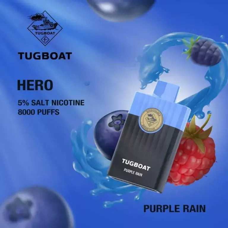 Tugboat Hero 8000 Puffs Disposable Vape – Buy Online Dubai UAE