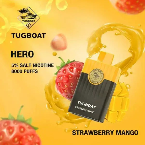 Tugboat Hero 8000 Puffs Disposable Vape – Buy Online Dubai UAE