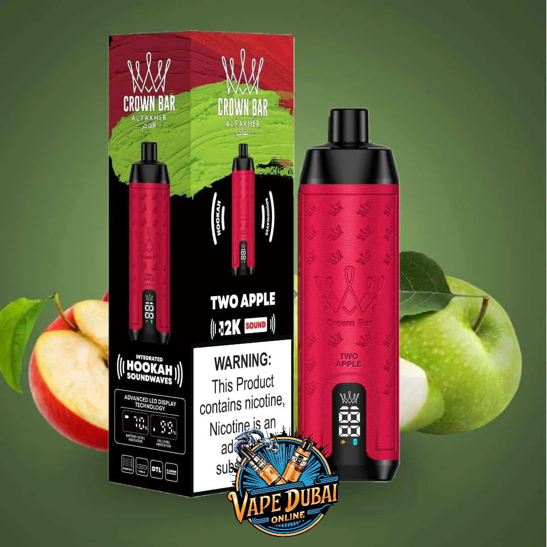 Al Fakher Crown Bar 12000 Puffs Disposable Vape – Dubai UAE
