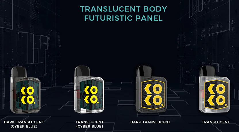 Uwell Caliburn Koko Prime Vision Pod Kit – Cyber Design Dubai UAE
