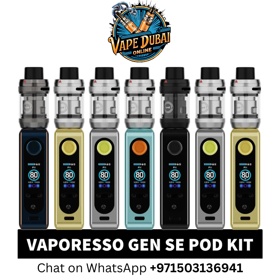 VAPORESSO Gen SE 80W Pod Vape Kit – Sub Ohm Vaping in Dubai UAE