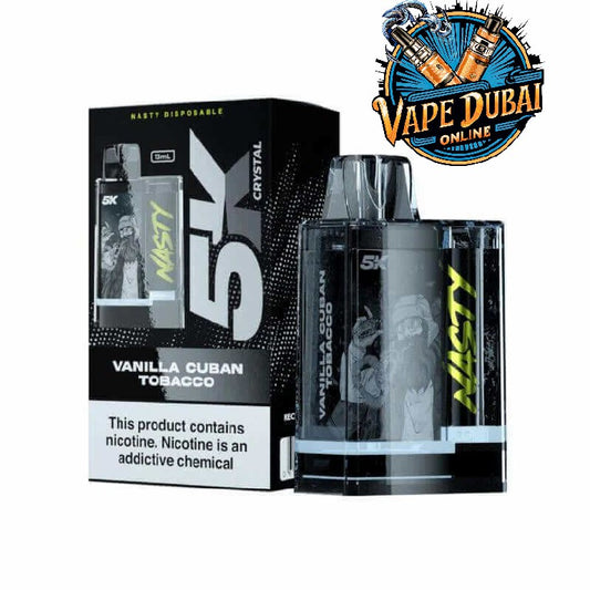 NASTY 5K Crystal 5000 Puffs Disposable Vape – Buy in Dubai UAE