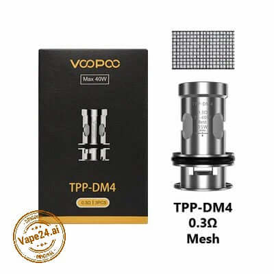 VooPoo TPP DM Coils 3-Pack – Buy Online in Dubai UAE at Best Price