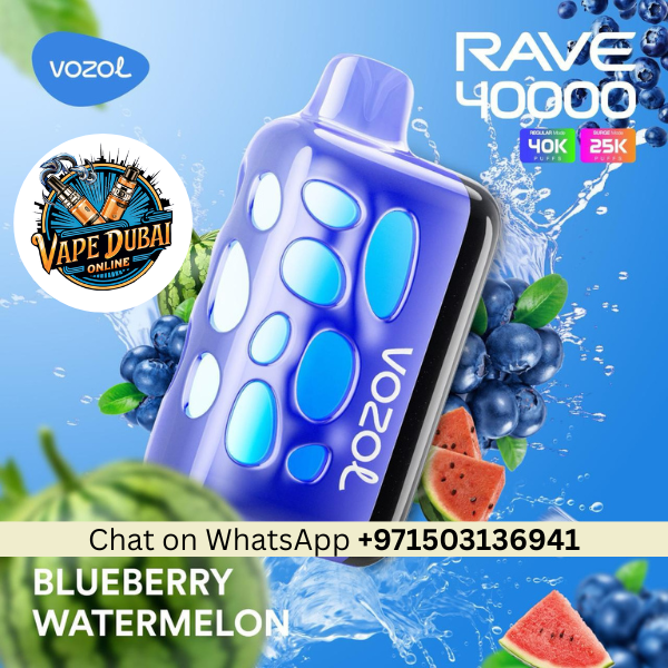 Vozol Rave 40000 Puffs Disposable Vape – Rechargeable Dubai UAE