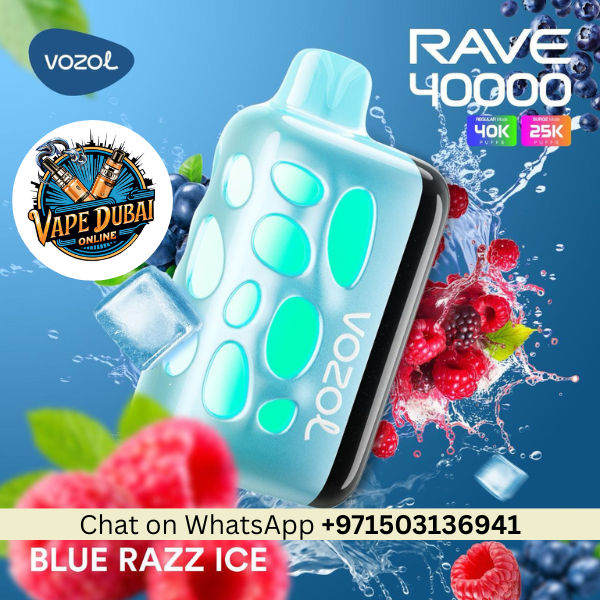 Vozol Rave 40000 Puffs Disposable Vape – Rechargeable Dubai UAE