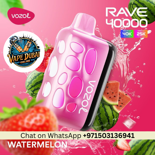 Vozol Rave 40000 Puffs Disposable Vape – Rechargeable Dubai UAE