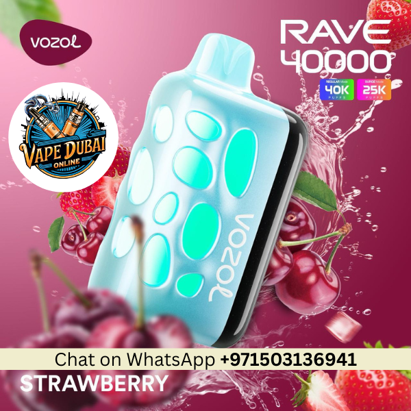 Vozol Rave 40000 Puffs Disposable Vape – Rechargeable Dubai UAE