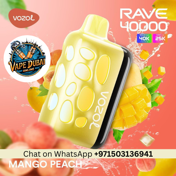 Vozol Rave 40000 Puffs Disposable Vape – Rechargeable Dubai UAE