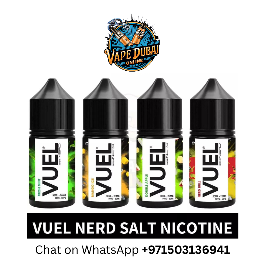 Vuel Nerd Salt Nicotine E-Liquid 30ml by Nerd – Dubai Vape