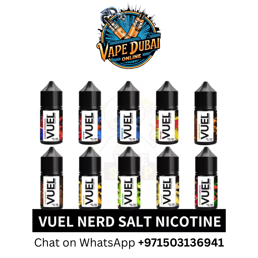 Vuel Nerd Salt Nicotine E-Liquid 30ml by Nerd – Dubai Vape