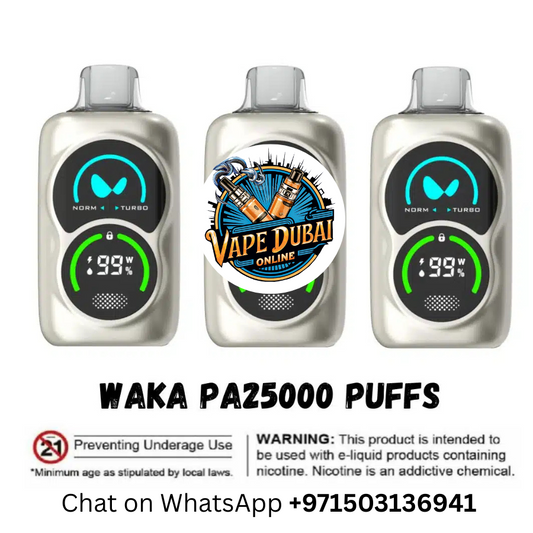 Waka PA25000 Puffs 50mg Disposable Vape – Dubai Vape Store
