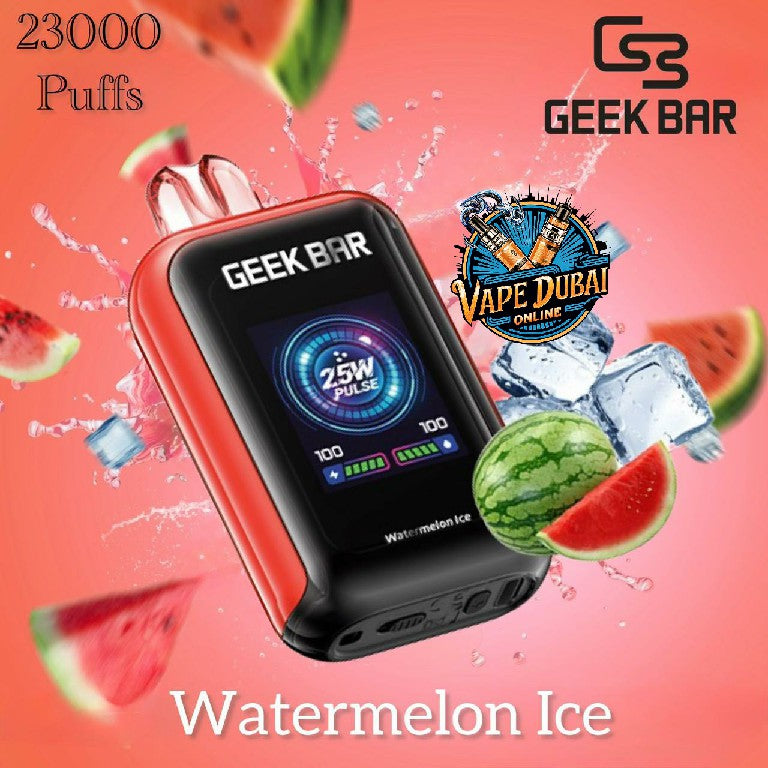Geek Bar Watt 23000 Puffs Disposable Vape in Dubai