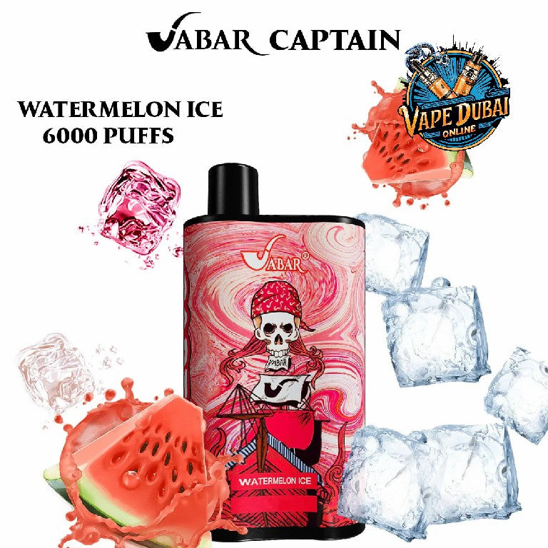 VABAR Captain 6000 Puffs Disposable Vape Best Price Dubai & UAE