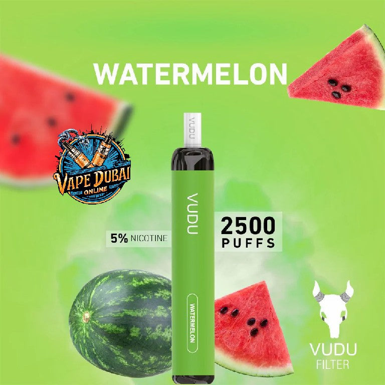 VUDU Filter 2500 Puffs 5% Disposable Vape – Dubai, UAE