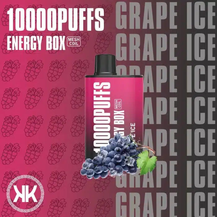 KK Energy Box 10000 Puffs Disposable Vape - Adjustable Airflow Dubai