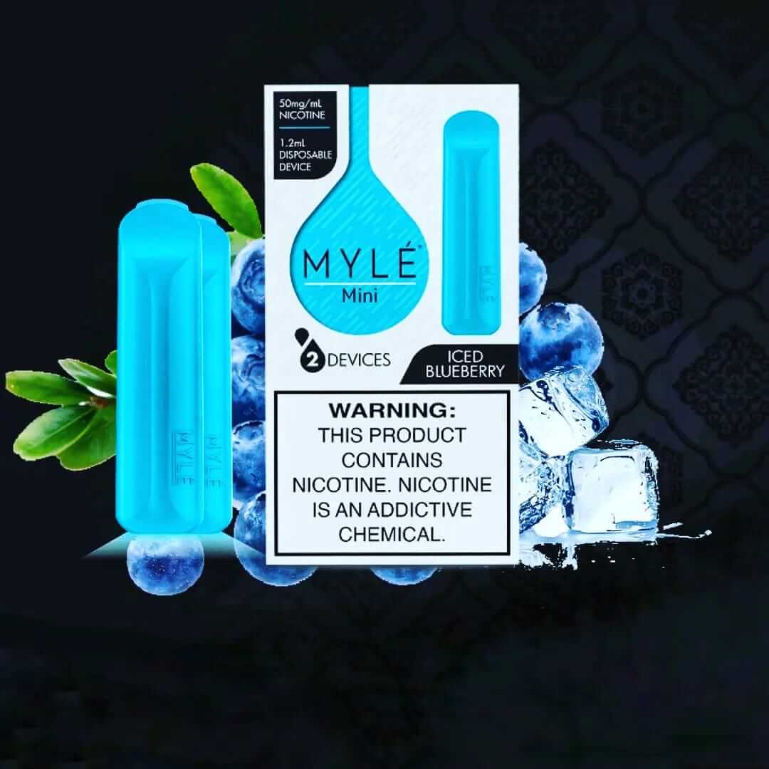 Myle Mini Peach Ice Disposable Vape 5% Nicotine – Dubai UAE