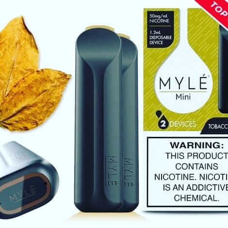 Myle Mini Peach Ice Disposable Vape 5% Nicotine – Dubai UAE