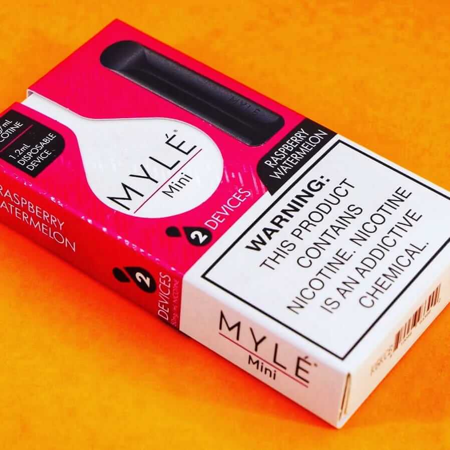 Myle Mini Peach Ice Disposable Vape 5% Nicotine – Dubai UAE