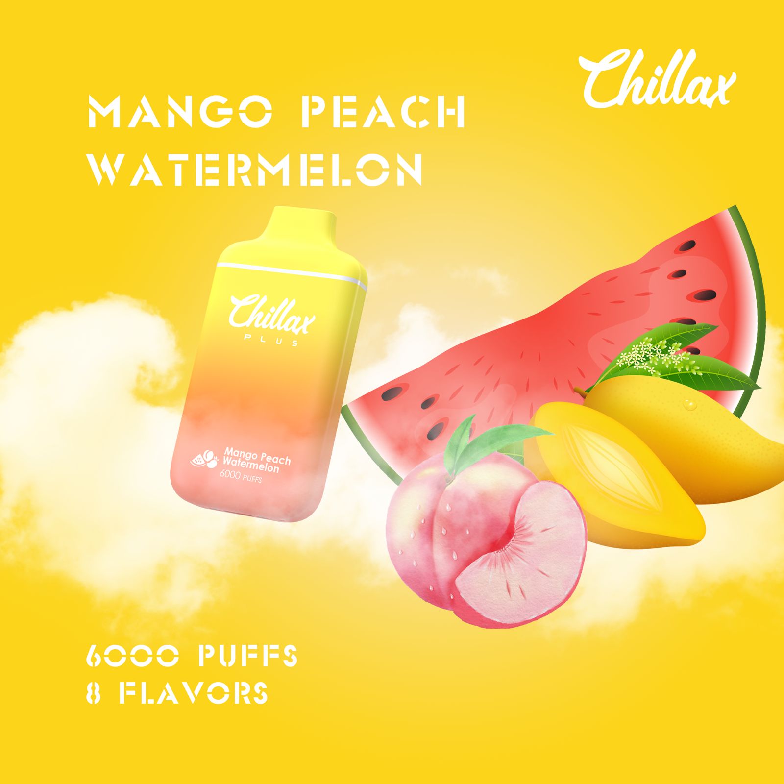 CHILLAX PLUS Rechargeable Disposable Pod 6000 Puffs Dubai UAE