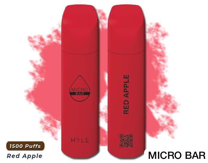 MYLE Micro Bar 1500 Puffs 20mg Disposable Vape Dubai UAE