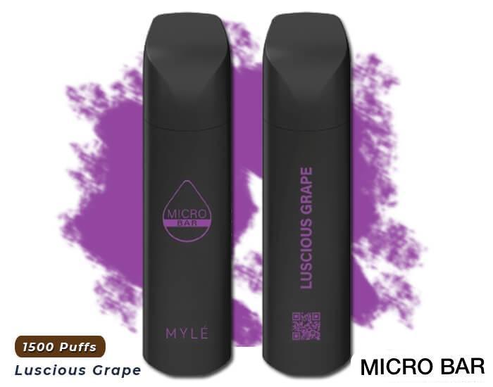 MYLE Micro Bar 1500 Puffs 20mg Disposable Vape Dubai UAE
