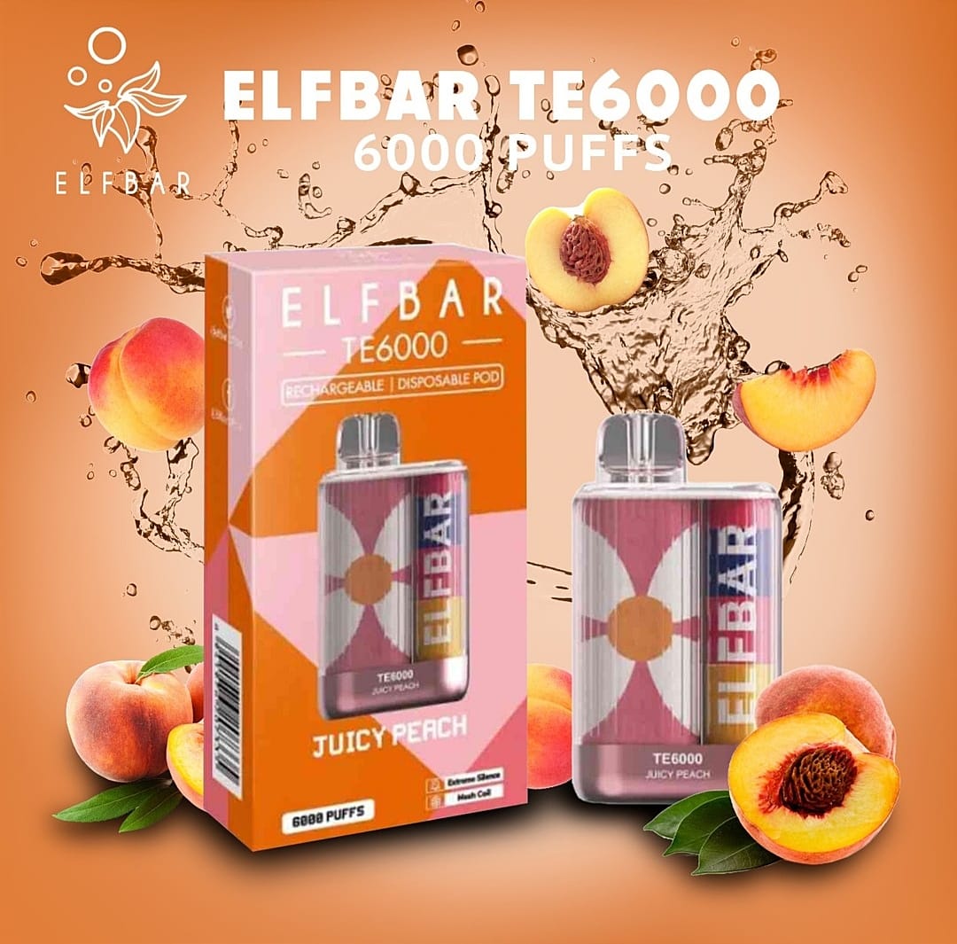 Elf Bar TE6000 Disposable Vape 6000 Puffs 50mg Dubai
