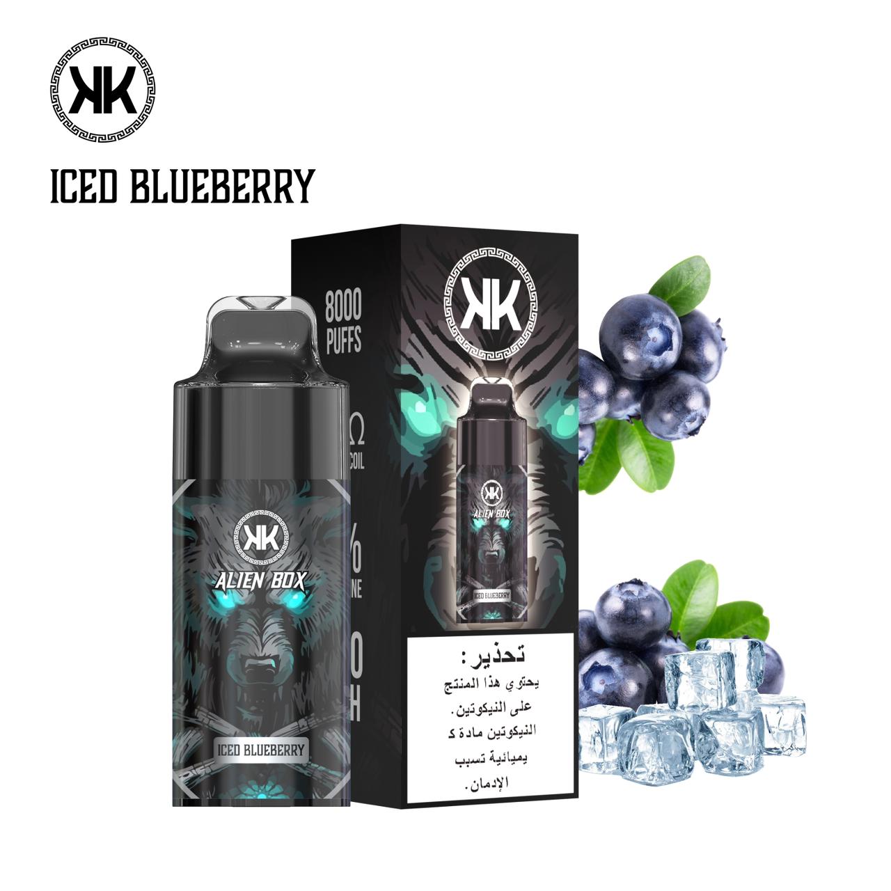 KK Alien Box 8000 Puffs – Rechargeable Disposable Vape in Dubai UAE