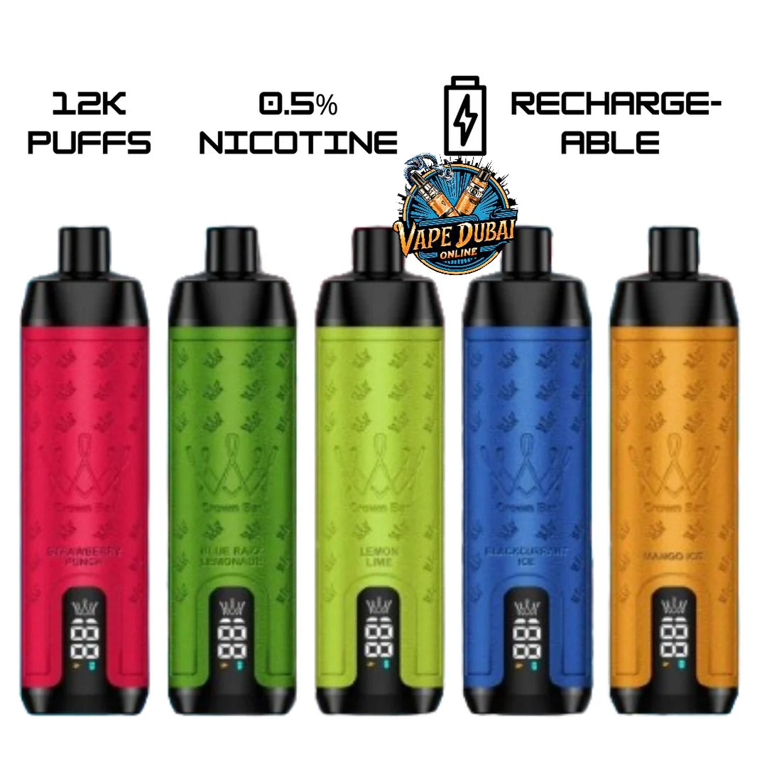 Al Fakher Crown Bar 12000 Puffs Disposable Vape – Dubai UAE