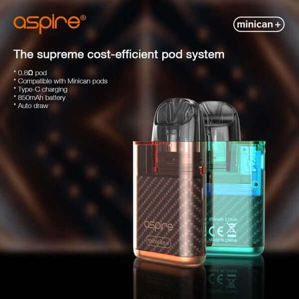 Aspire Minican+ 13W Pod System – Compact Vape Kit in UAE